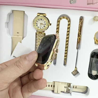 A58 Plus Ladies Smart Watch with Jewelry Gift Box