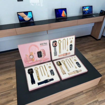 A58 Plus Ladies Smart Watch with Jewelry Gift Box