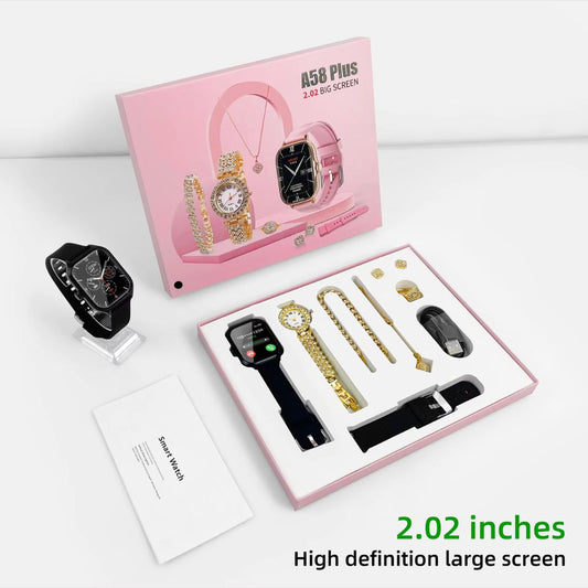 A58 Plus Ladies Smart Watch with Jewelry Gift Box